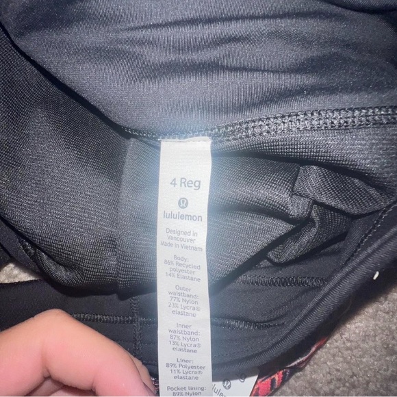 Multicolored lululemon shorts, again not sold anymore! - Picture 3 of 3